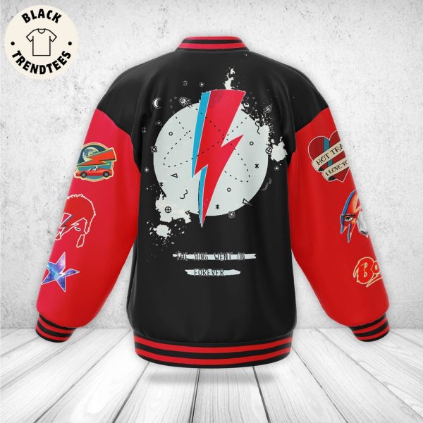 Bowie The Song Went On Forever Baseball Jacket