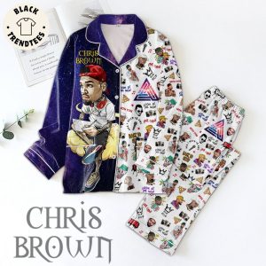 Chris Brown Look At Me Now Pajamas Set