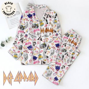 Def Leppard In The Name Of Love Pajamas Set