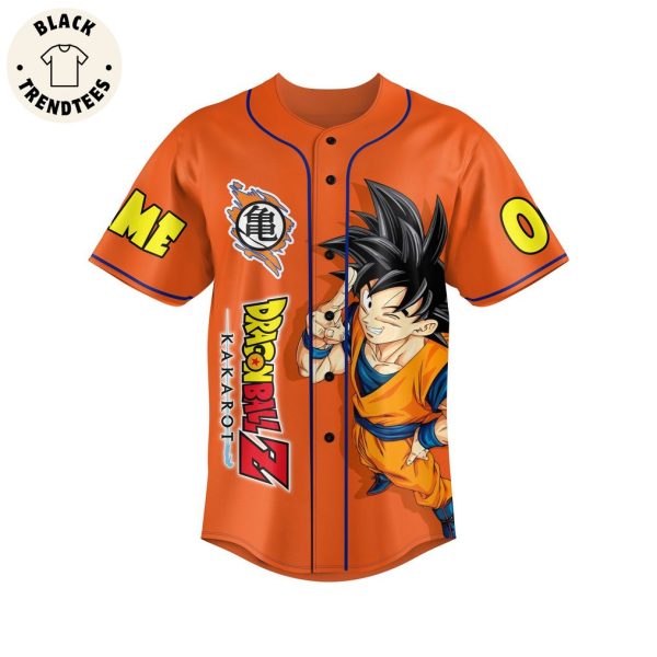 DragonBall Kakarot Yo Im Goku Baseball Jersey