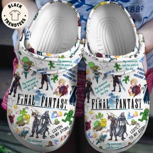 Final Fantasy Listen To My Story Crocs