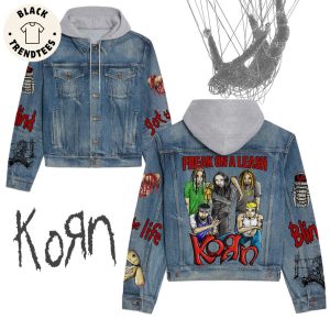 Freak On A Leash Korn Hooded Denim Jacket