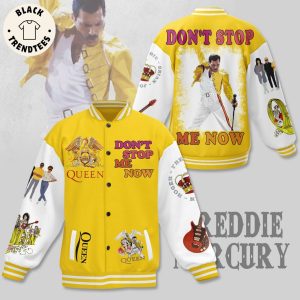 Freddie Mercury Dont Stop Me Now Queen Baseball Jacket