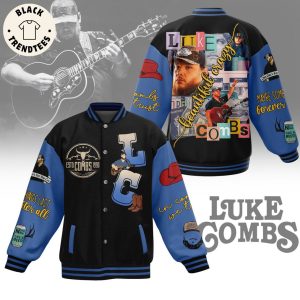 Luke Combs Beautiful Crayzy Baseball Jacket