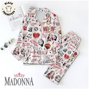 Madonna Finally Enough Love You Know It True Pajamas Set