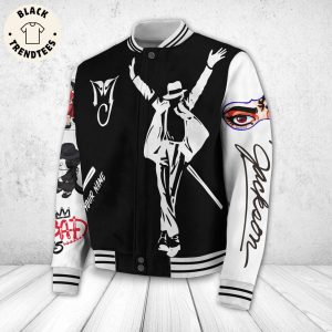 Michael Jackson Just Give Yourself  AChange Find The Circumstance Rise And Do It Again Baseball Jacket