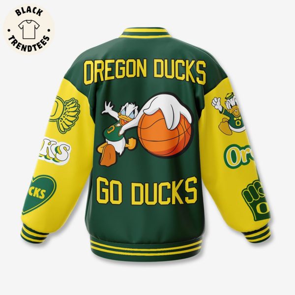 Oregon Ducks Quack Attack Baseball Jacket