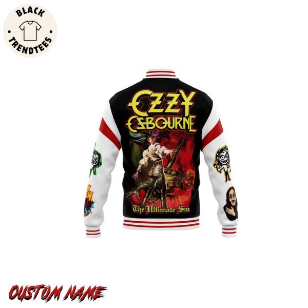 Ozzy Osbourne The Ultimate Sin Baseball Jacket