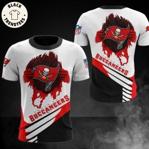 Tampa Bay Buccaneers Logo Design 3D T-Shirt