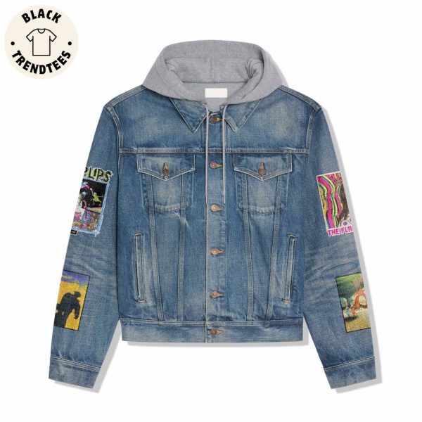The Flaming Lips Hooded Denim Jacket