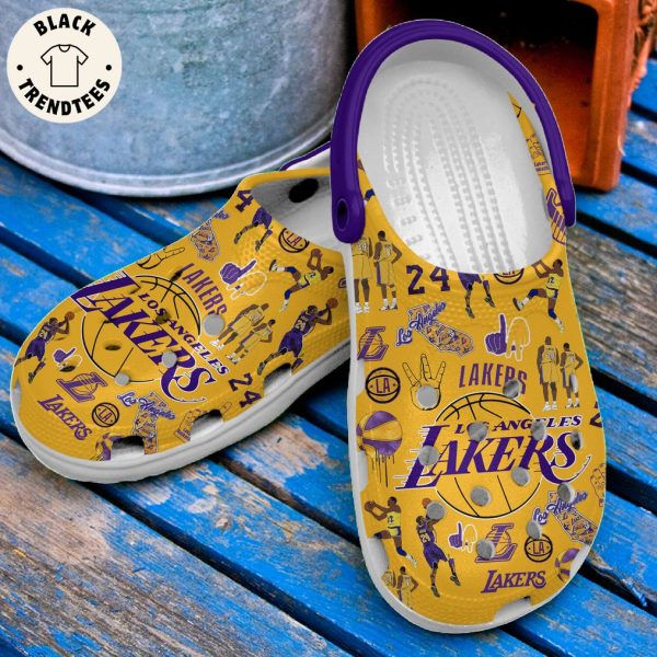 The Lake Show Los Angeles Lakers Crocs
