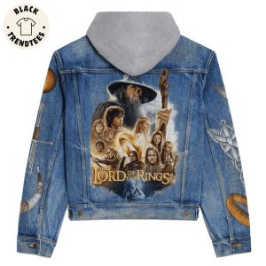 The Lord Of The Rings Film Hooded Denim Jacket