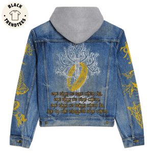 The Lord Of The Rings Hooded Denim Jacket
