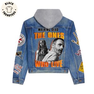The walking Dead The Ones Who Live Hooded Denim Jacket