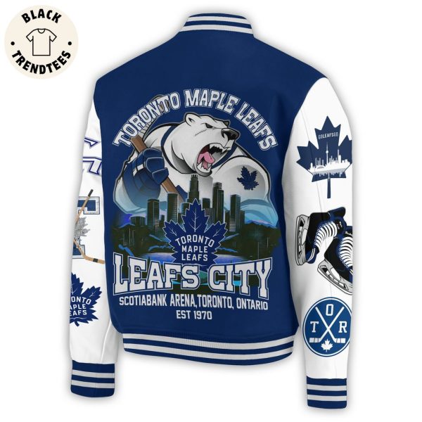 Toronto Maple Leafs Leafs City Baseball Jacket