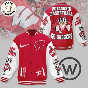 Wisconsin Badgers Jump Around Baseball Jacket