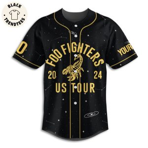 2024 US Tour Foo Fighters Baseball Jersey