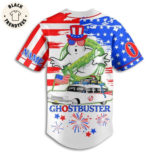 Ghostbusters Personalized Baseball Jersey