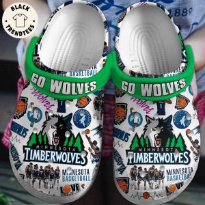Go Wolves Minnesota Timberwolves Basketball Crocs