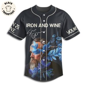 Iron And Wine Light Verse 2024 Signature Design  Baseball Jersey