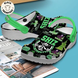 Wicked Shiz University Design Crocs
