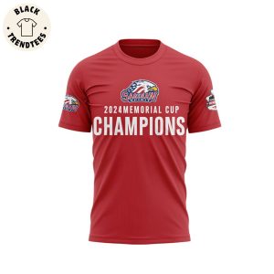2024 Champions Memorial Cup Saginaw Spirit Design 3D T-Shirt