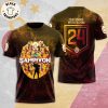 2024 Galatasaray S.K 24 Design 3D T-Shirt
