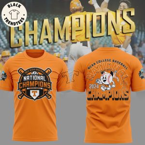 2024 NCAA College Baseball National Champions Tennessee Volunteers 3D T-Shirt