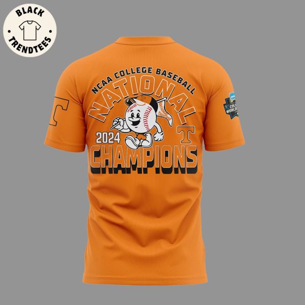 2024 NCAA College Baseball National Champions Tennessee Volunteers 3D T-Shirt