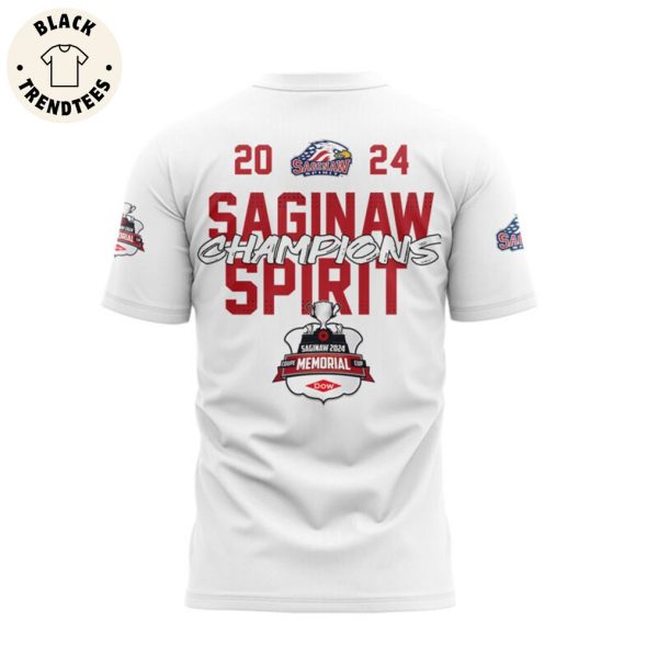 2024 Saginaw Spirit Champions 3D T-Shirt