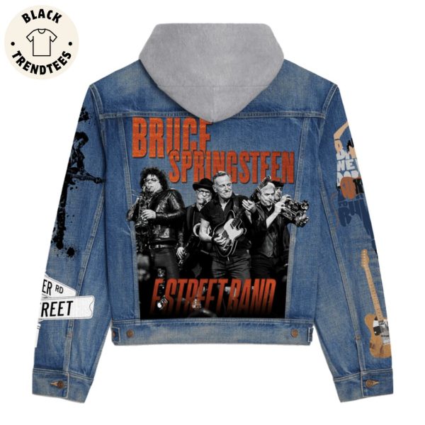 Bruce Springsteen Hooded Denim Jacket
