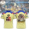Club America Liga Bbva Mx 2024 Campeon 3D T-Shirt