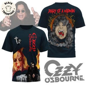 Diary Of A Madman Ozzy Osbourne 3D T-Shirt