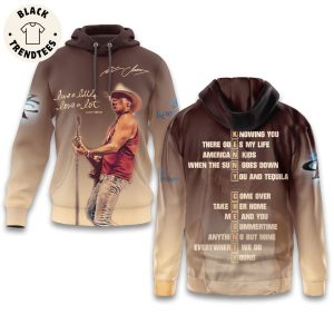 Kenny Chesney Live A Little Love A Lot Signature Hoodie