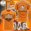 2024 NCAA College Baseball National Tennessee Volunteers Champions Design White 3D T-Shirt