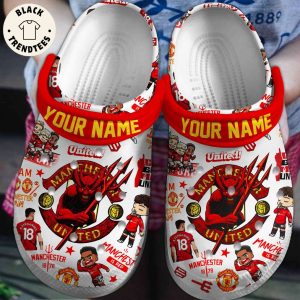 Personalized Manchester United FC Summer Crocs