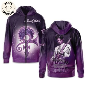 Prince Rogers Nelson Why Dont You Design Zip Hoodie
