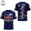 The Best Of All World 2024 Sammy Hagar Design 3D T-Shirt