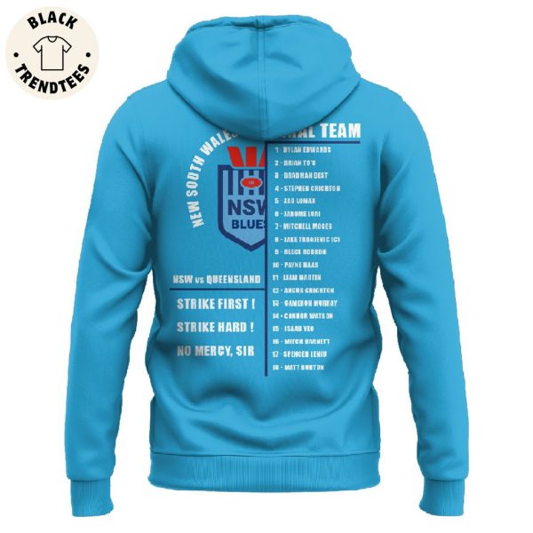 2024 New South Wales Blues State Of Origin Champions Hoodie