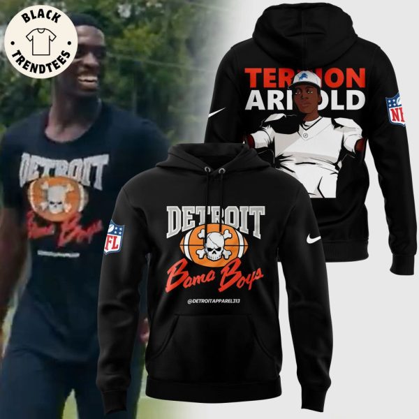 2024 Terrion Arnold Detroit Lions Bama Boys Hoodie