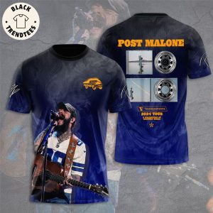 2024 Tour Post Malone 3D T-Shirt