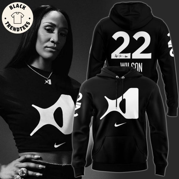 Aja Wilson 22 Signature Special Design Hoodie