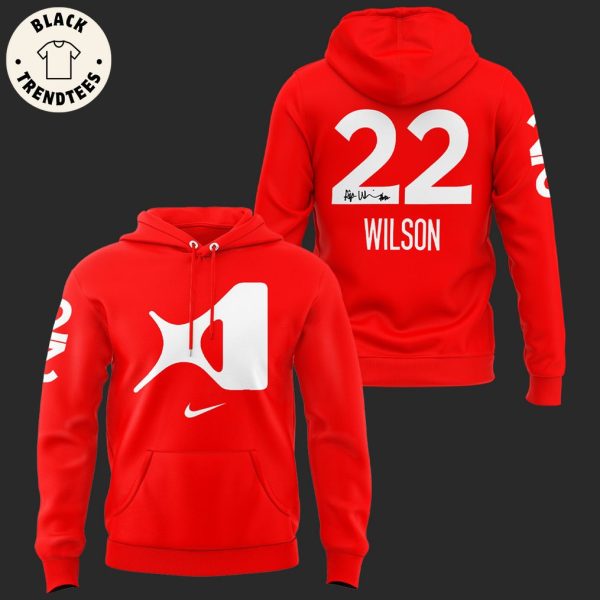 Aja Wilson 22 Signature Special Design Hoodie – Red