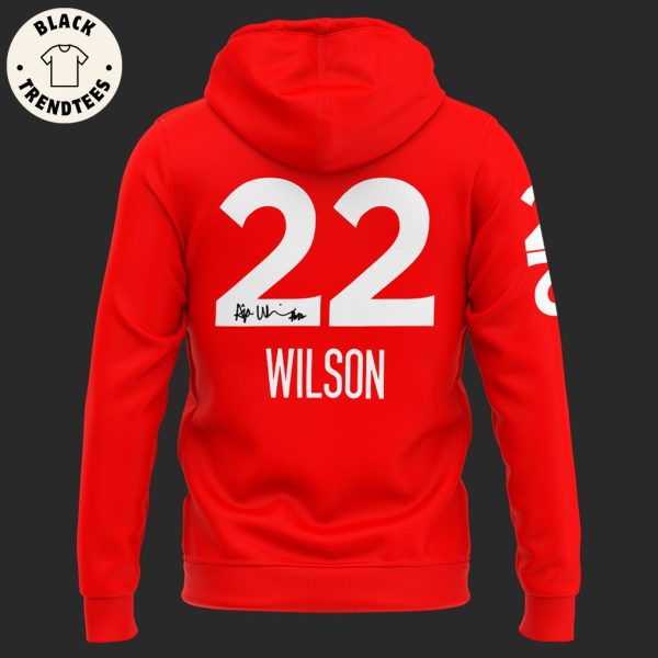 Aja Wilson 22 Signature Special Design Hoodie – Red