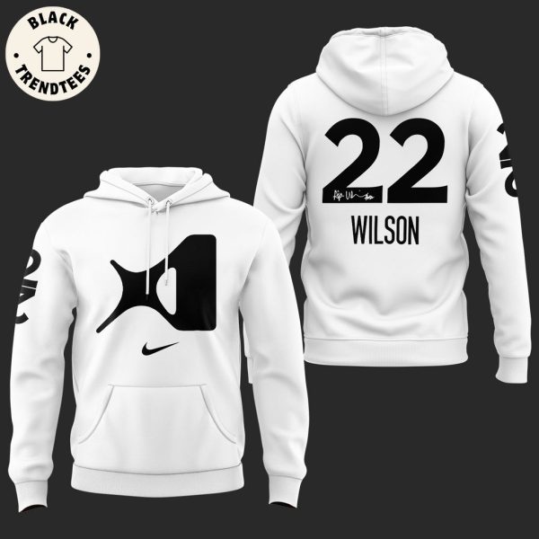 Aja Wilson 22 Signature Special Design Hoodie – White