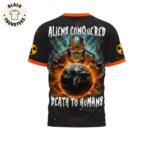 Aliens Conquered Death To Humans – Megadeath 3D T-Shirt