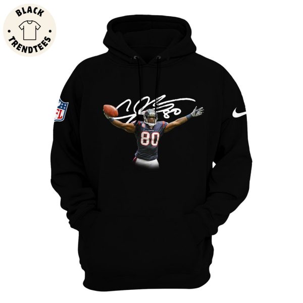 Andre Johnson Signature Houston Texans Football Hoodie