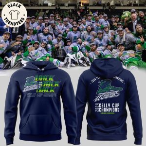 Back To Back To Back Kelly Cup Champs Florida Everblades 2024 Hoodie