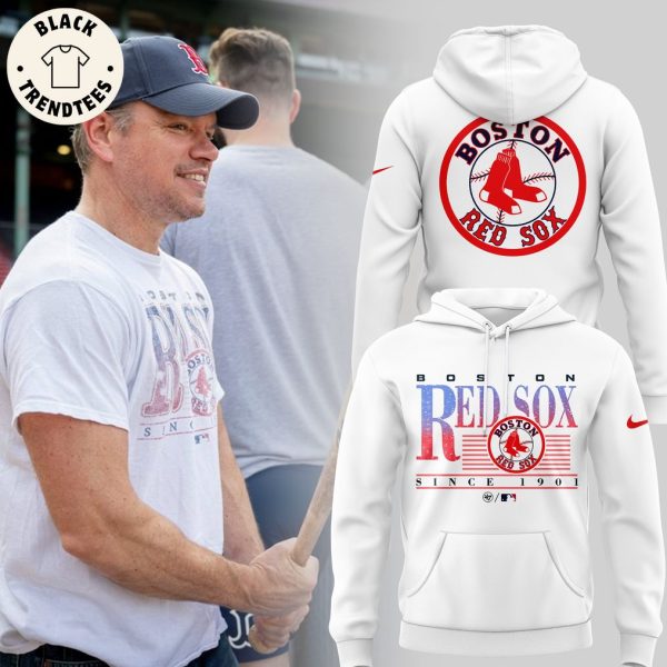 Boston Red Sox Since 1901 Design Hoodie