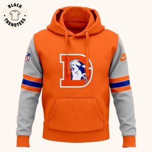 Denver Broncos Orange Crush Throwback 2024 Design Hoodie